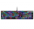 Игровая беспроводная клавиатура Motospeed CK104 RGB Black USB