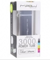 Универсальный внешний аккумулятор для iPhone, iPod, iPad, Samsung и HTC Mipow Power Tube 3000 mAh (SP3000)